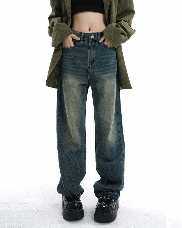 Trendy Wash Me Out Wide Leg Jeans for Gen Z: Embrace Y2K Fashion & 90s Style