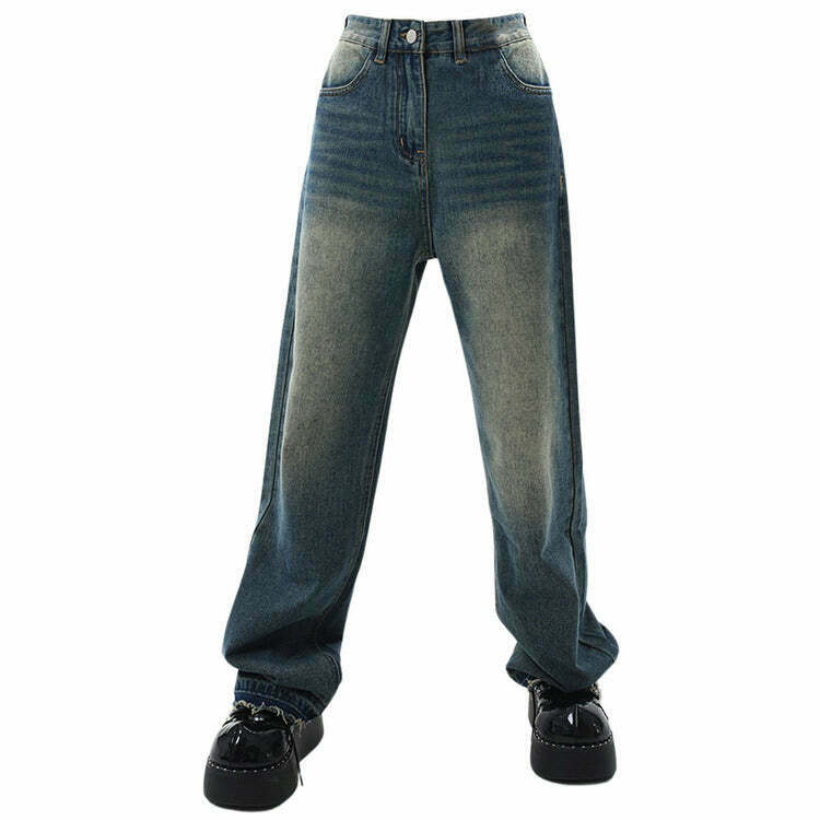 Trendy Wash Me Out Wide Leg Jeans for Gen Z: Embrace Y2K Fashion & 90s Style