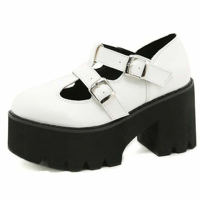 Trendy Y2K Platform Sandals for Teens - Cyber Style Footwear for Modern Fashion Lovers