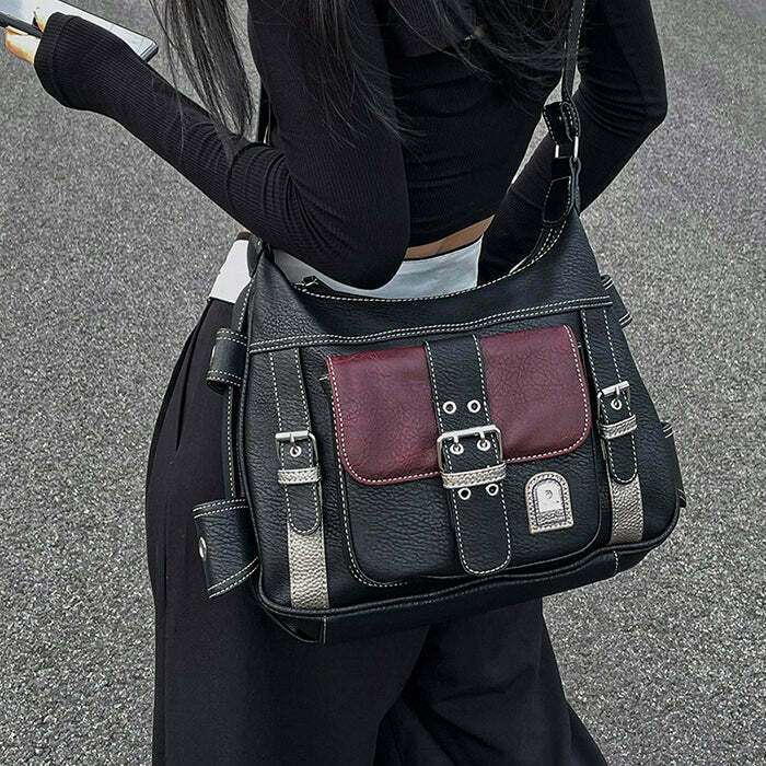 Trendy Y2K Shoulder Bag for Hip Hop & Denim Fashion - Stylish Pocket Bag for Baddie Outfits