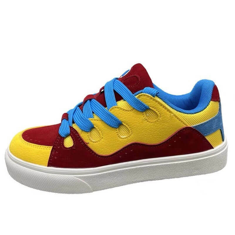 Trendy Y2K Skater Sneakers for Comfy Retro Futurism and Grunge Party Outfits