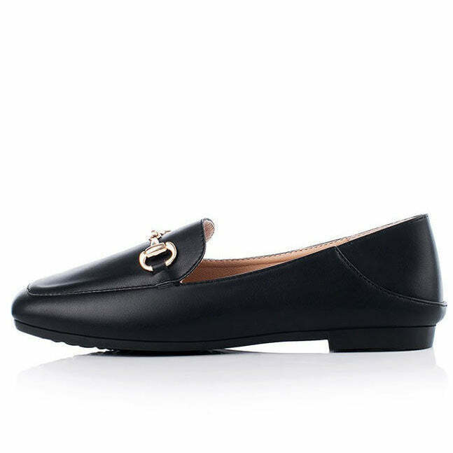 Trendy Y2K Student Loafers for Stylish Summer Outfits and Retro Fashion Enthusiasts