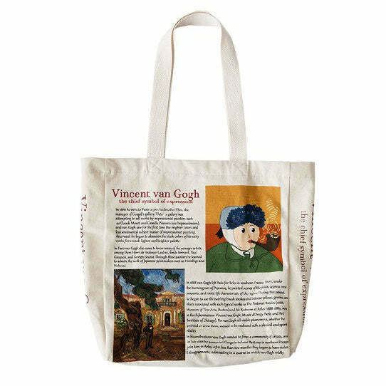 Van Gogh Shoulder Bag - Y2K Fashion Statement for Spring Outfits & Popstar Style