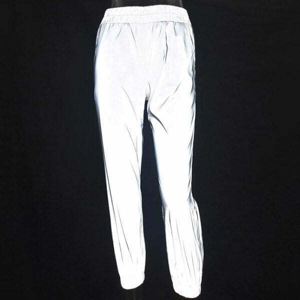 Y2K Reflective Sweat Pants for Trendy Grunge Style - Perfect for Boys' Fashion Outfits