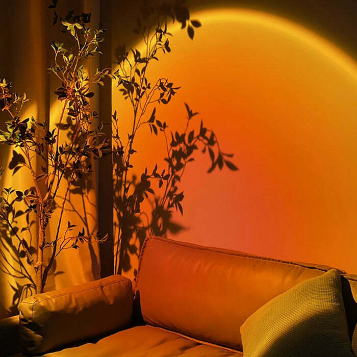 Y2K Sunset Projector - Create Stunning 90s Style Ambiance with Retro Vibes for Any Room